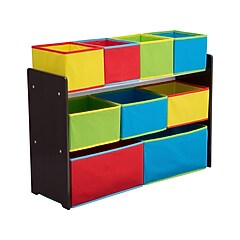Delta Children Deluxe Multi-Bin Open Lid Toy Organizer with