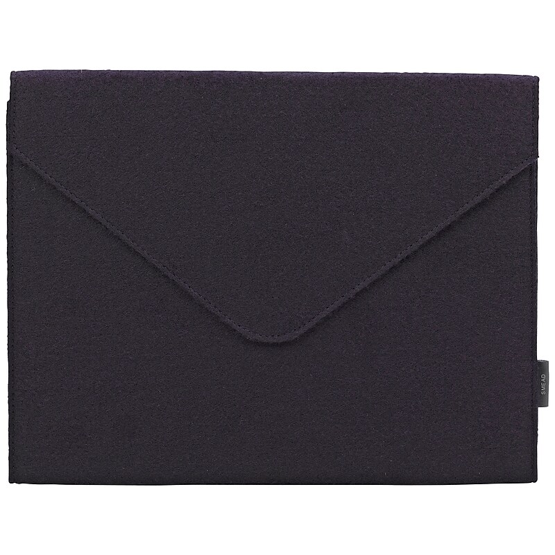 Smead Soft Touch Expanding Wallet, Snap Closure, Letter Size, Dark Blue (70922) image 1
