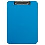JAM Paper Plastic Clipboard, Letter Size, Translucent Blue (340926882)~#|#~sp104484427_sc7
