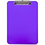 JAM Paper Plastic Clipboard, Letter Size, Translucent Purple (340926881)~#|#~sp104484430_sc7
