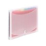 Smead ColorVue Plastic Accordion File, Letter Size, 13-Pocket, Clear/Rainbow (70723)~#|#~sp104485355_sc7