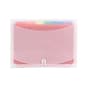 Smead ColorVue Plastic Accordion File, Letter Size, 13-Pocket, Clear/Rainbow (70723)~#|#~sp104485356_sc7