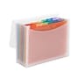 Smead ColorVue Plastic Accordion File, Letter Size, 13-Pocket, Clear/Rainbow (70723)~#|#~sp104485357_sc7