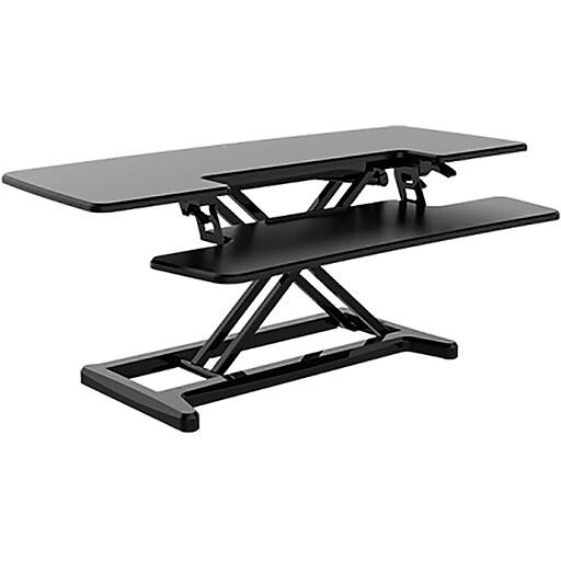Flexispot AlcoveRiser 42" Adjustable Desk Riser, Black (M7L) at Staples