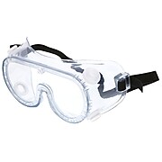 Crews® Chemical Safety Goggles, Clear Lens