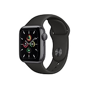 Apple Watch SE (GPS) Bluetooth, Space Gray/Black (MYDP2LL/A)