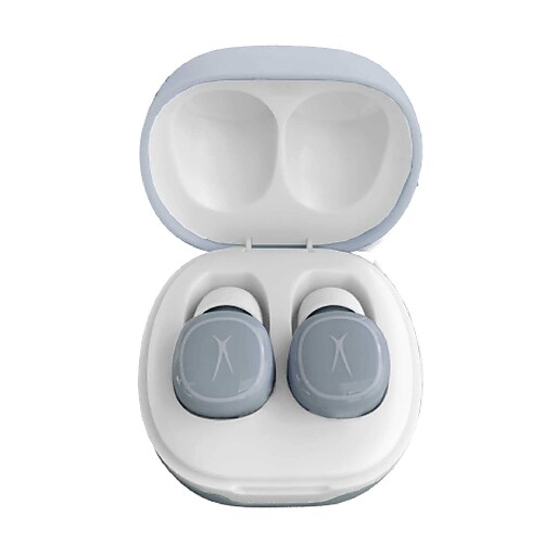 Altec NanoBuds TWS Wireless Bluetooth with Charging Case Earbuds, Icy