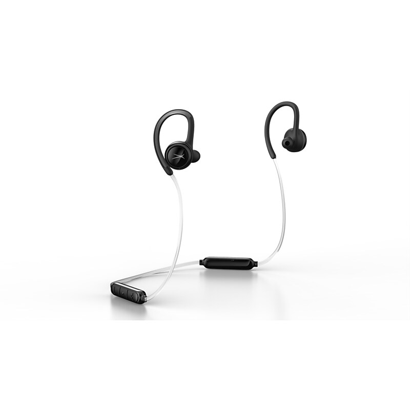 Altec Runr Wireless Bluetooth Sports Earphones, Black (MZX890-BLK) image 1