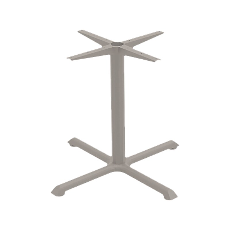 Offices To Go Metal X-Shaped Base, Tungsten (TDOTGXTB3642TUN) image 1