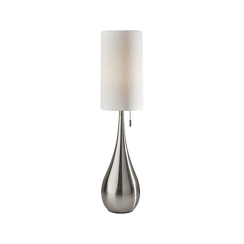 Adesso Christina Table Lamp, Brushed Steel (1536-22) image 1