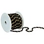 JAM Paper Decorative Rope Ribbon, Black with Gold (372rope)~#|#~sp105663257_sc7