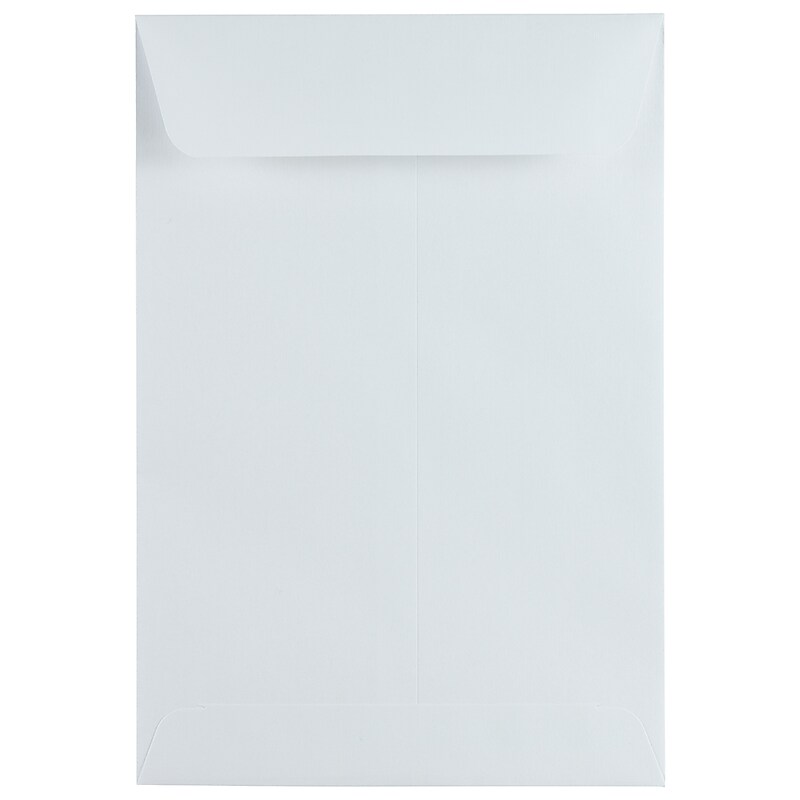 JAM Paper 6.5 x 9.5 Open End Catalog Envelopes, White, 50/Pack (1623193i) image 1