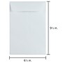JAM PAPER Commercial Open End Catalog Envelopes, 6 1/2" x 9 1/2", White, 25/Pack (1623193)~#|#~sp105663354_sc7