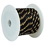 JAM Paper Decorative Rope Ribbon, Black with Gold (372rope)~#|#~sp105663358_sc7