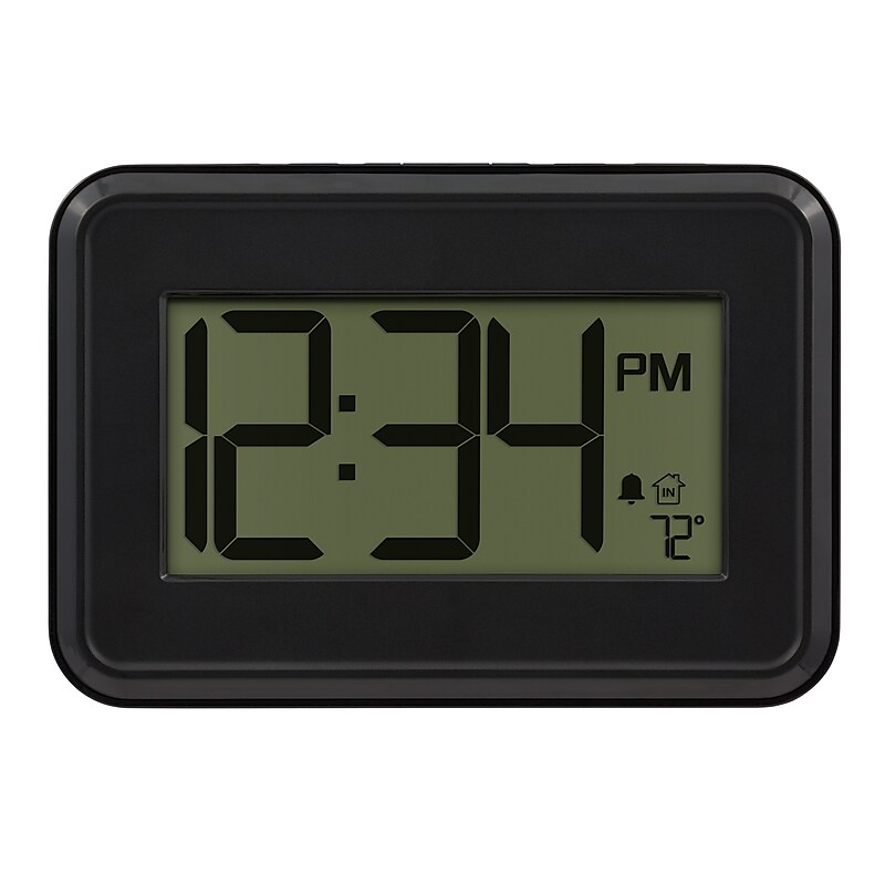 La Crosse Technology Wall/Table Clock, 4.9" x 7.15" x 0.85" (513-113) image 1