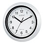 La Crosse Technology 10 Inch Atomic Analog Wall Clock, Silver (WT-3102S)~#|#~sp105850932_sc7