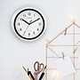 La Crosse Technology 10 Inch Atomic Analog Wall Clock, Silver (WT-3102S)~#|#~sp105850933_sc7