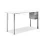 HON Coze 54"W Desk w/U-Storage, Designer White and Silver (RPL2454DWP6S)~#|#~sp105851616_sc7
