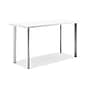 HON Coze 54"W Desk, Designer White and Silver (HONRPL2454DWP6)~#|#~sp105851765_sc7