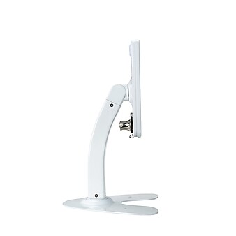CTA Digital PAD-ASKW10 Dual Security Kiosk Stand with Locking Case and Cable for 10.2-Inch iPad in White