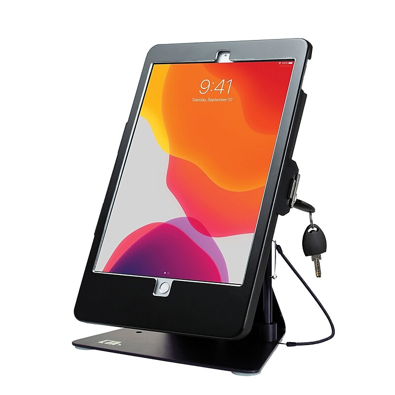 CTA Digital PAD-DASB10 Desktop Anti-Theft Stand for iPad Air 3, iPad Pro 10.5, and iPad Gen. 7 image 1