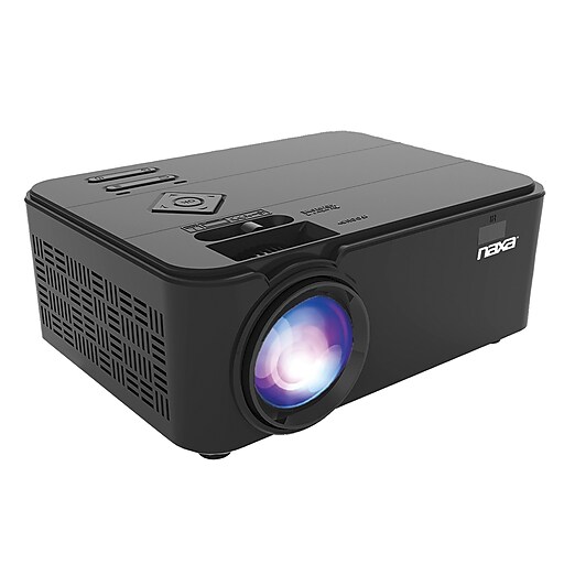 Naxa NVP1000 150Inch Home Theater LCD Projector with Bluetooth, Black