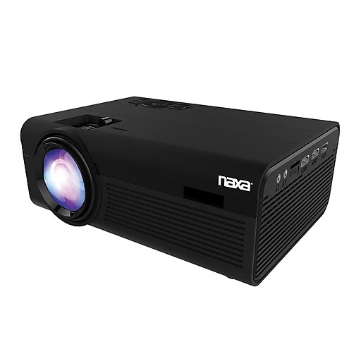 Naxa NVP2000 150Inch Home Theater 720p LCD Projector with Bluetooth