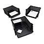 Advantus Nest and Stack Open Lid Storage Bin, Black, 3/Pack (39221)~#|#~sp105964598_sc7