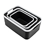 Advantus Nantucket Weave Bins, Black/White, 3/Pack (39220)~#|#~sp105964601_sc7