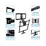 Mount-It! Articulating Wall TV Mount for 42" to 80" TVs (MI-384)~#|#~sp105964709_sc7