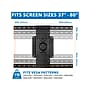 Mount-it! Articulating TV Wall Mount, Holds 37" to 80" Screens, Up to 110 Lbs. Max (MI-387)~#|#~sp105964829_sc7