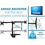 Mount-It! Adjustable Triple Monitor Stand, Up to 27", Black (MI-2789XL)~#|#~sp106058281_sc7