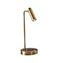 Adesso Kaye AdessoCharge LED Desk Lamp, 16.5", Antique Brass (3162-21)~#|#~sp106058486_sc7