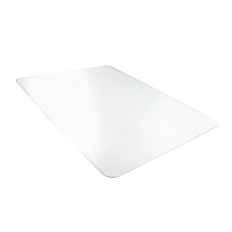 Floortex Desktex® Anti-Slip Plastic Desk Pad, 71" x 35", Clear (FPDE3571RA)