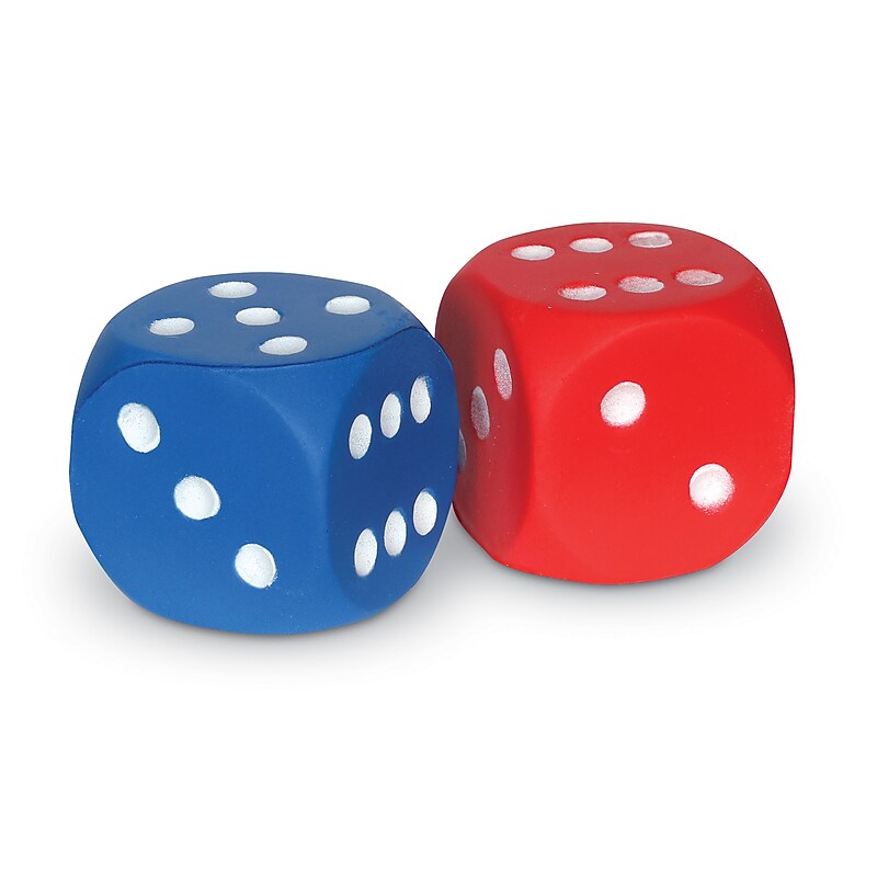 Learning Resources Foam Dice (LER2228) image 1