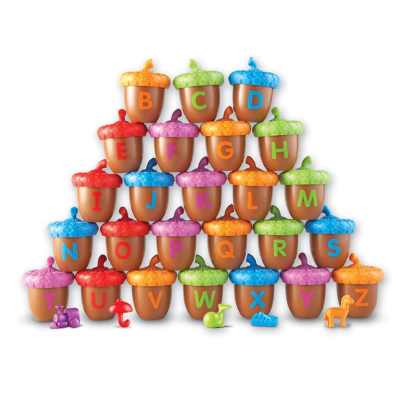 Learning Resources Alphabet Acorns Activity Set (LER6802) image 1