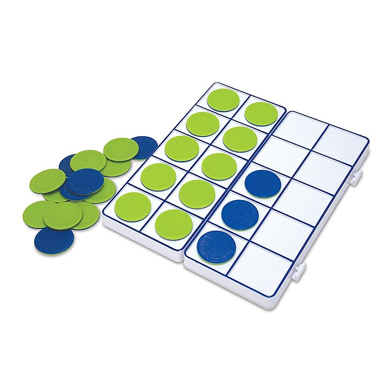 Learning Resources Connecting Ten-Frame Trays (LER6650) image 1