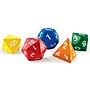 Learning Resources Jumbo Foam Polyhedral Dice, 5/Set (LER7694)~#|#~sp106136443_sc7