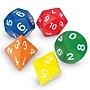 Learning Resources Jumbo Foam Polyhedral Dice, 5/Set (LER7694)~#|#~sp106136445_sc7