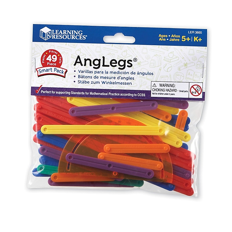 Learning Resources AngLegs Smart Pack, 49/Set (LER3665) image 1