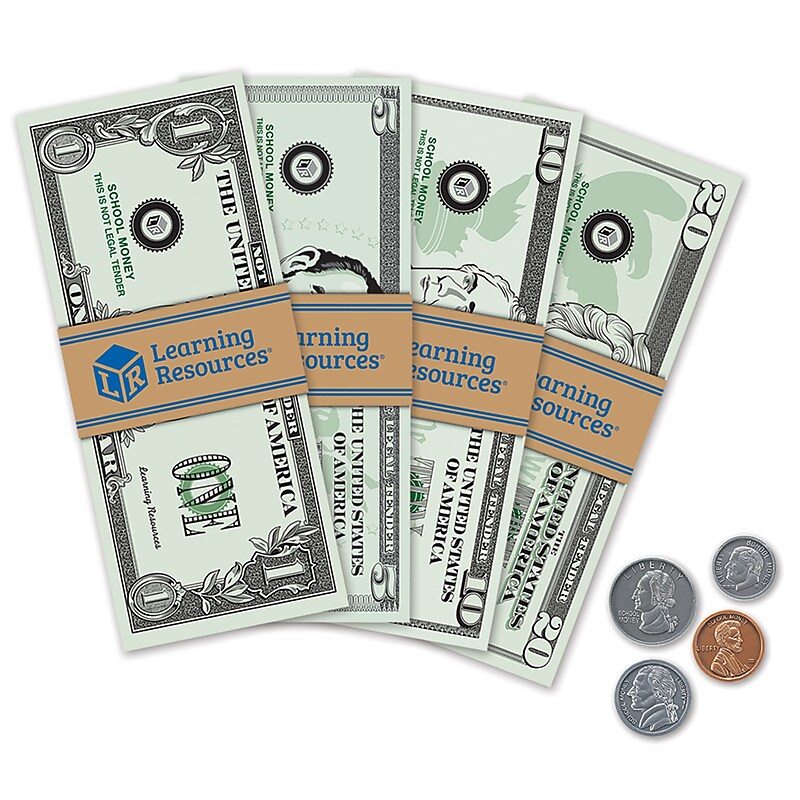 Learning Resources Pretend and Play Money (LER2725) image 1