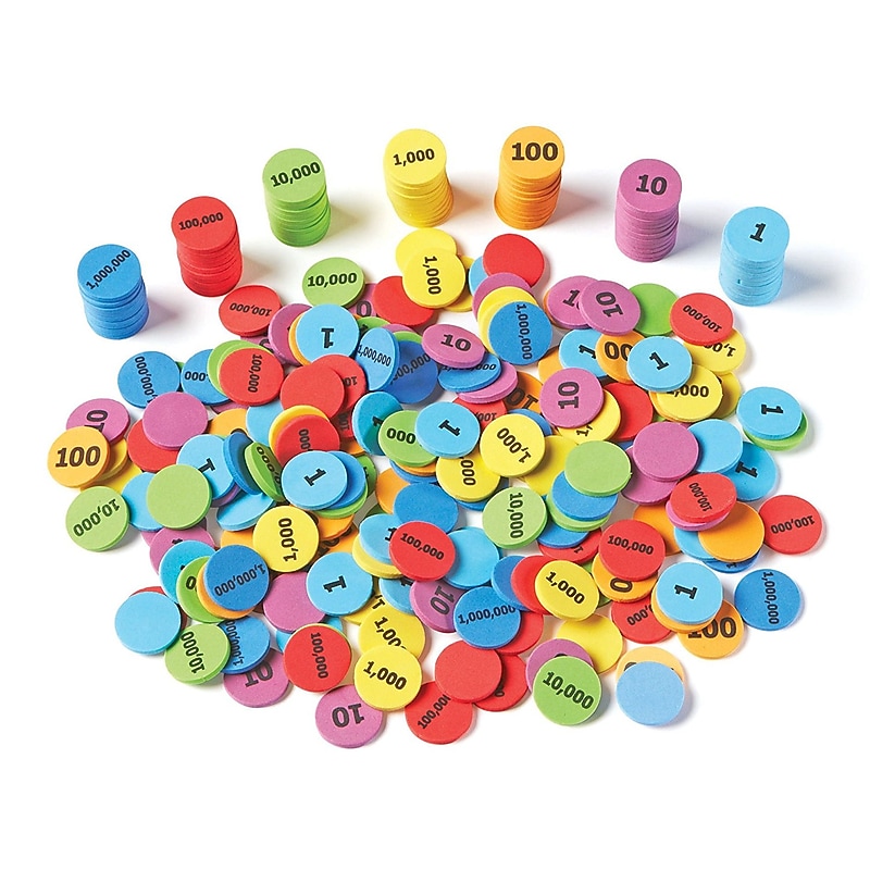 Learning Resources Place Value Disks (LER5215) image 1