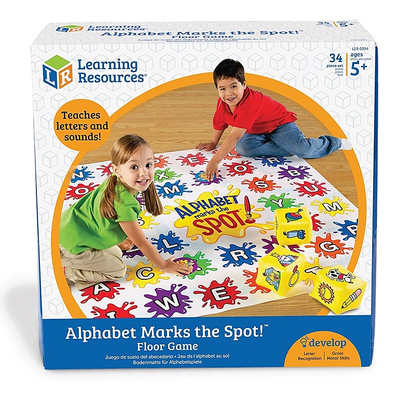 Learning Resources Alphabet Marks the Spot Game (LER0394) image 1