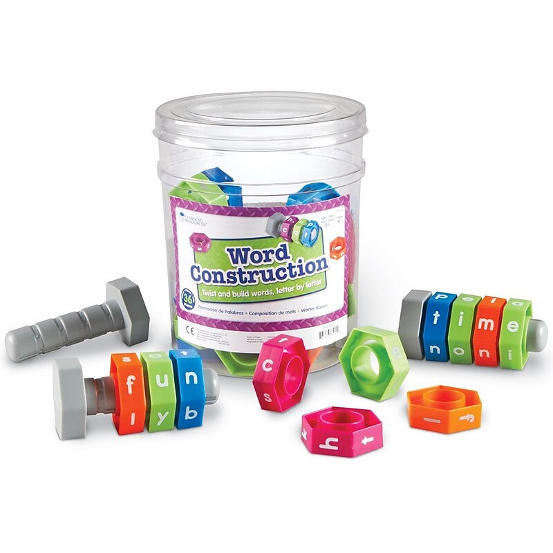 Learning Resources Word Construction Game, Grades K+ (LER5044) image 1