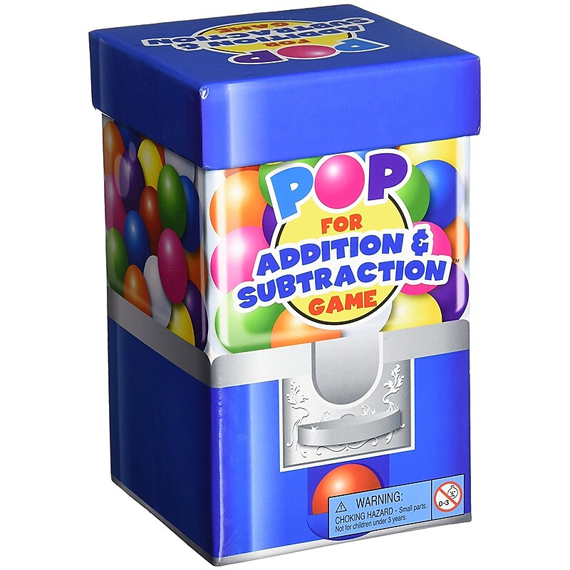 Learning Resources Pop For Addition & Subtraction Game, Grades 1-5 (LER8441) image 1