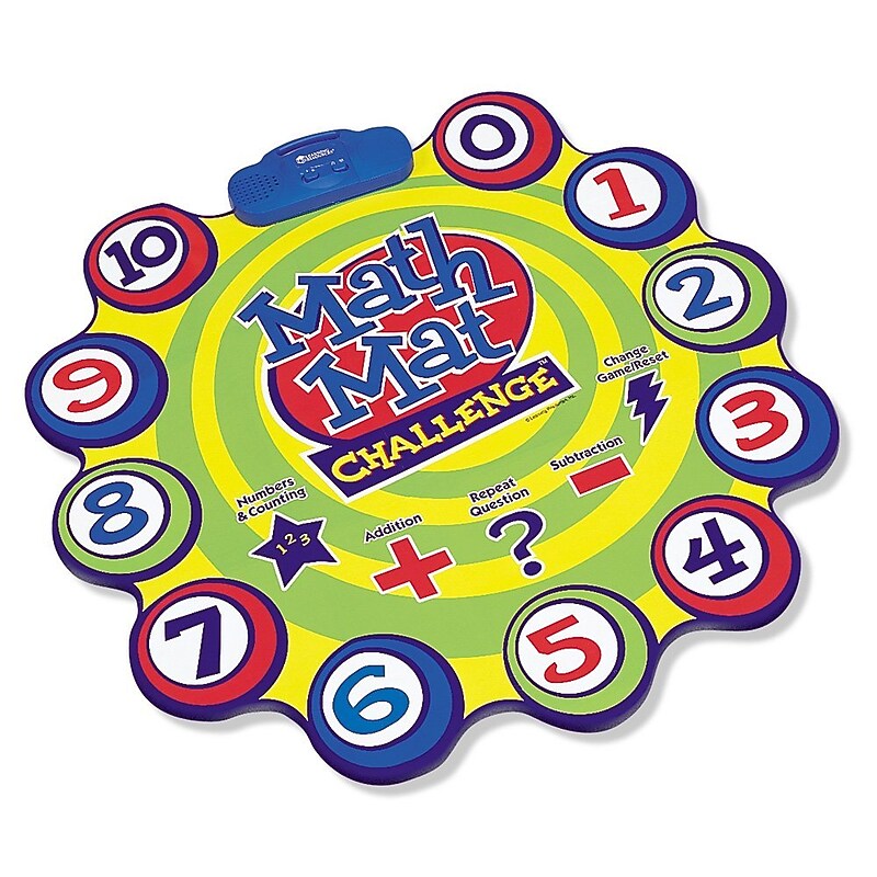 Learning Resources Talking Math Mat Challenge (LER0047) image 1
