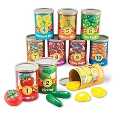 Learning Resources 1 to 10 Counting Cans, 55 Pieces (LER6800