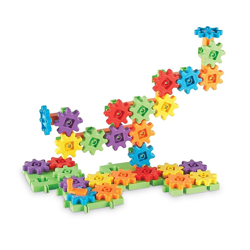 Learning Resources Gears! Gears! Gears! 60-Piece Starter Building Set (LER9148) image 1
