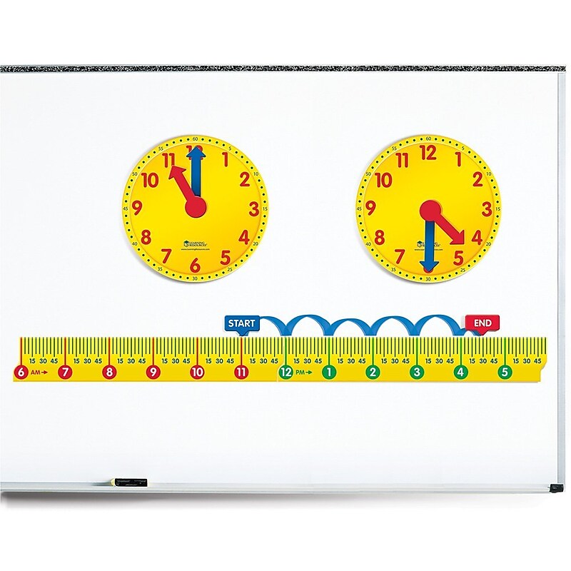 Learning Resources Magnetic Elapsed Time Set (LER2983) image 1