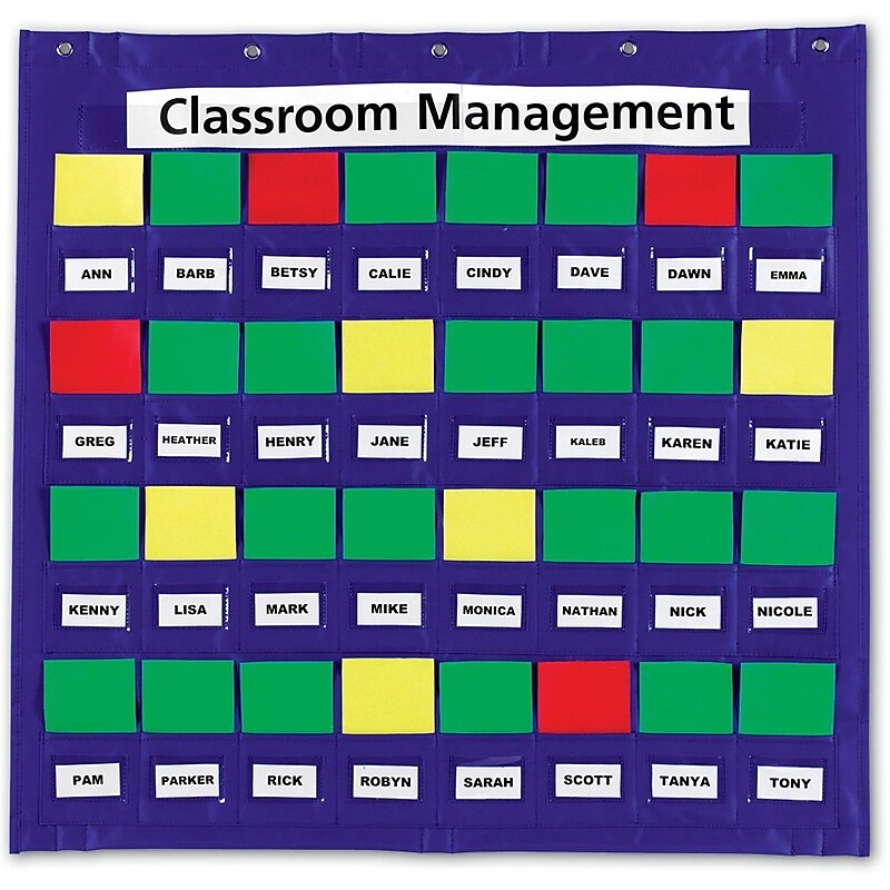 Learning Resources Junior Organisation Station Pocket Chart (LER2258) image 1